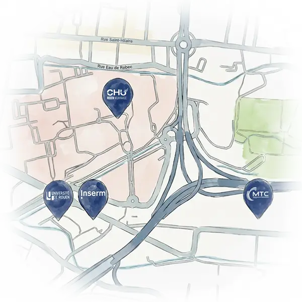 Le Campus Hospitalo-Universitaire de Rouen