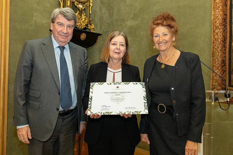 La Professeure Hélène Eltchaninoff distinguée par le Prix Danièle-Hermann à l’Institut de France